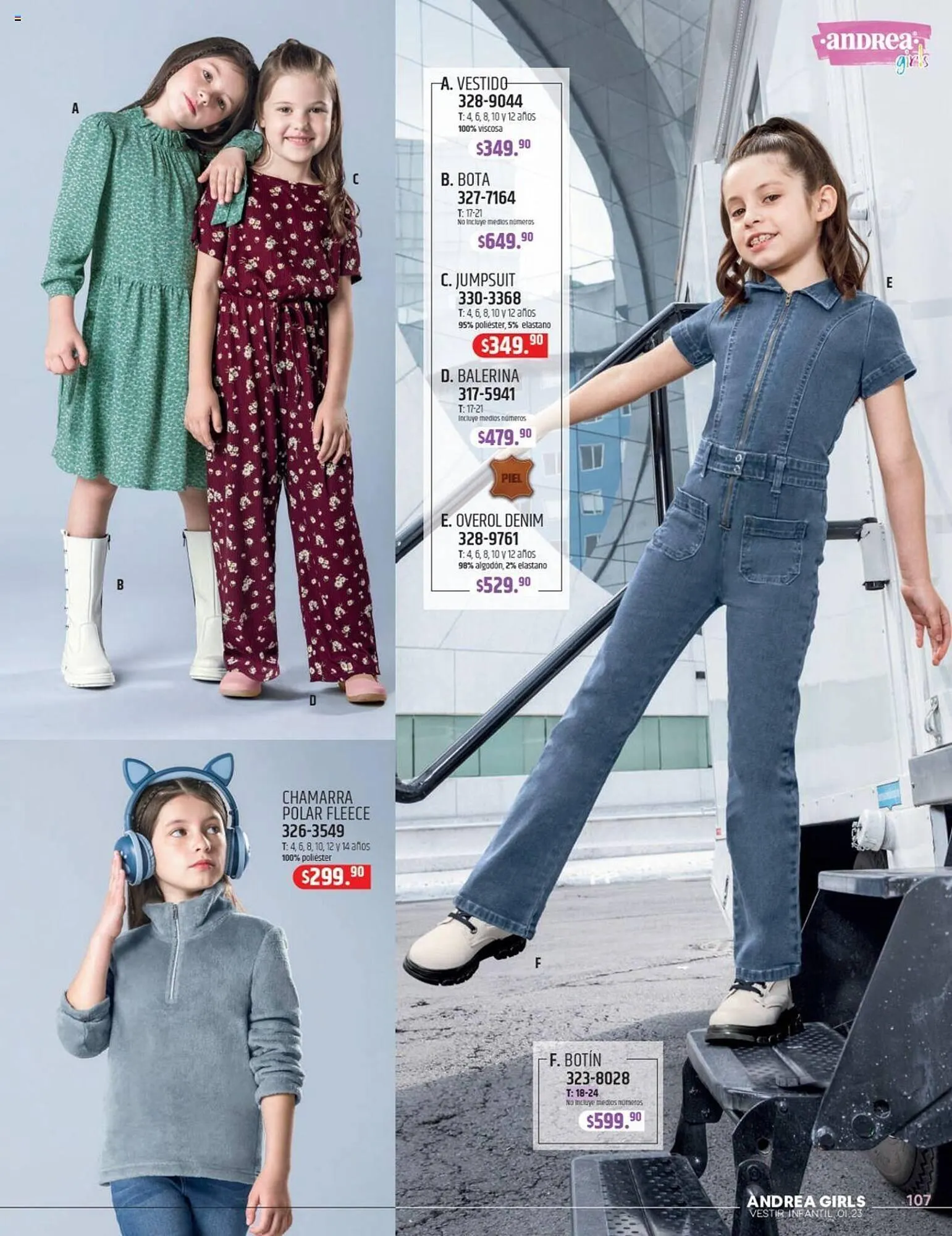 Catálogo de Catálogo Andrea 27 de agosto al 27 de enero 2024 - Pagina 107