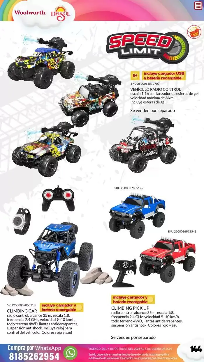 Catálogo de Castillo Del Juguete 7 de octubre al 6 de enero 2025 - Pagina 142