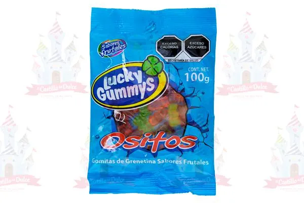LUCKY GUMMYS GOMA OSITOS 12/100 GRS