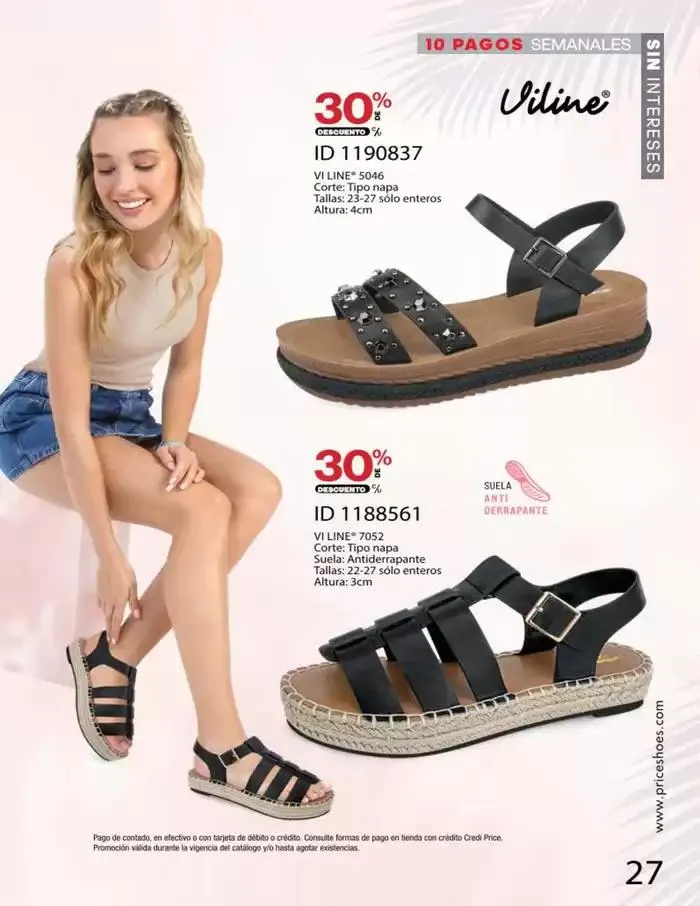 Catálogo de 10 PAGOS SIN INT | CALZADO | PV | 2025 | 1E 1 de abril al 30 de septiembre 2025 - Pagina 27