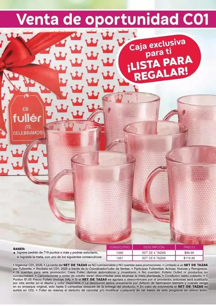 Catálogo de Fuller Revista Gana Más C01 1 de abril al 30 de abril 2025 - Pagina 34