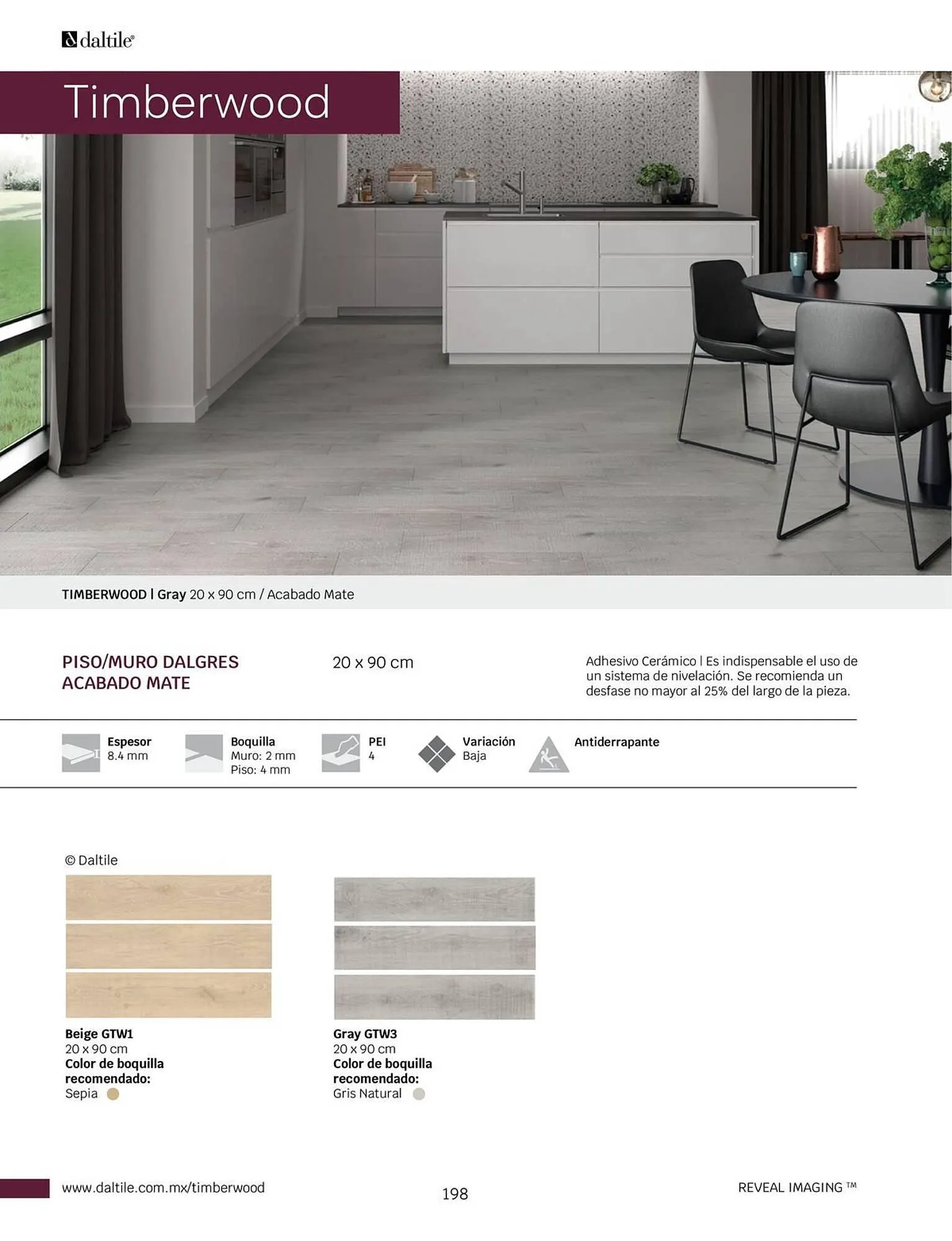 Catálogo de Catálogo Daltile 1 de enero al 31 de diciembre 2024 - Pagina 198