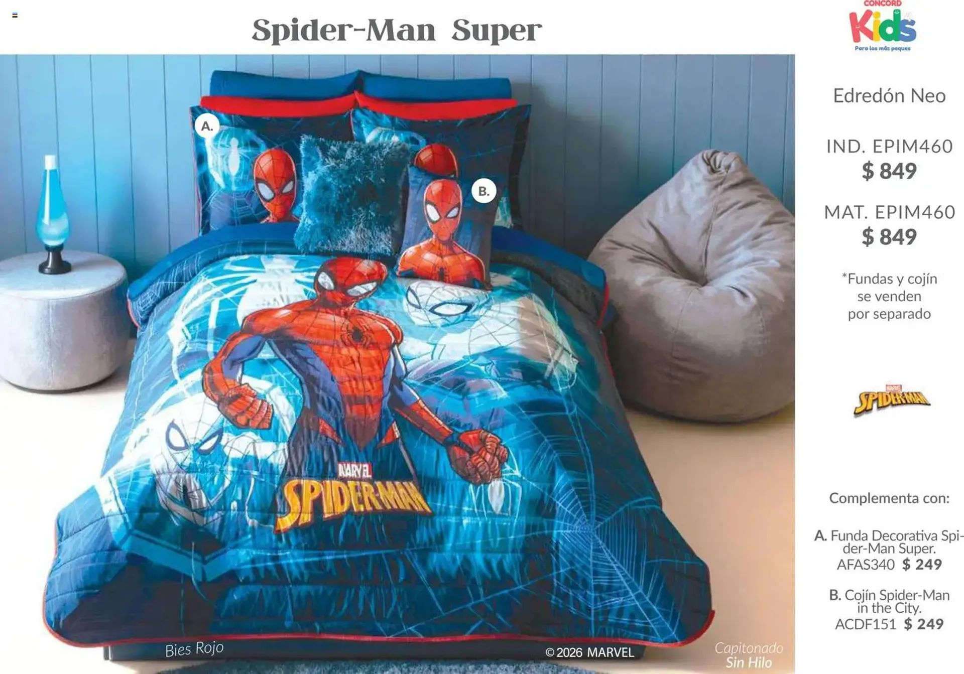 Catálogo de Catálogo Colchas Concord 1 de febrero al 1 de mayo 2026 - Pagina 6
