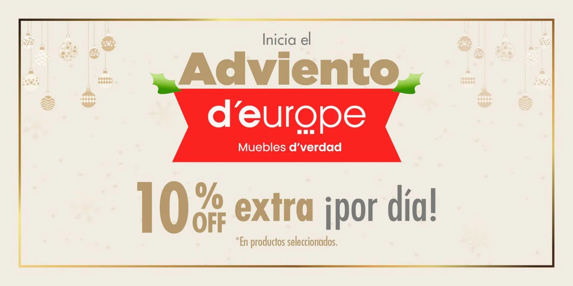 Catálogo de Catálogo D'Europe 18 de diciembre al 31 de diciembre 2025 - Pagina 1