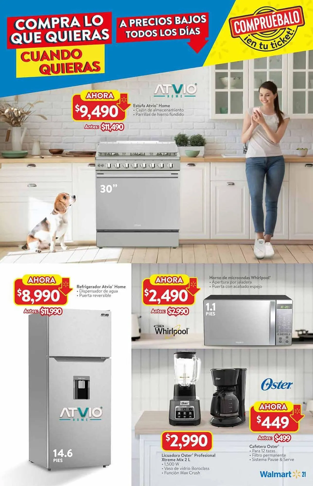 Catálogo de Catálogo Walmart 3 de julio al 23 de julio 2025 - Pagina 21