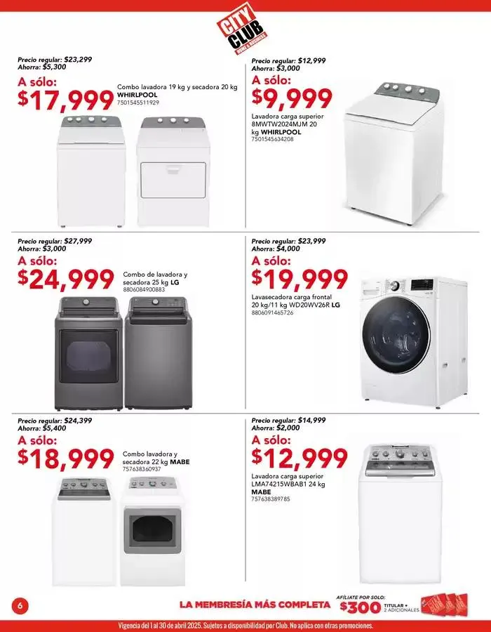 Catálogo de Folleto 1 de abril al 30 de abril 2025 - Pagina 6