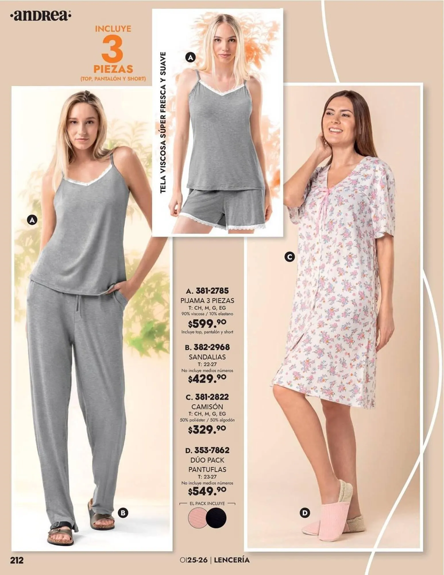 Catálogo de Catálogo Andrea 25 de agosto al 31 de diciembre 2025 - Pagina 48