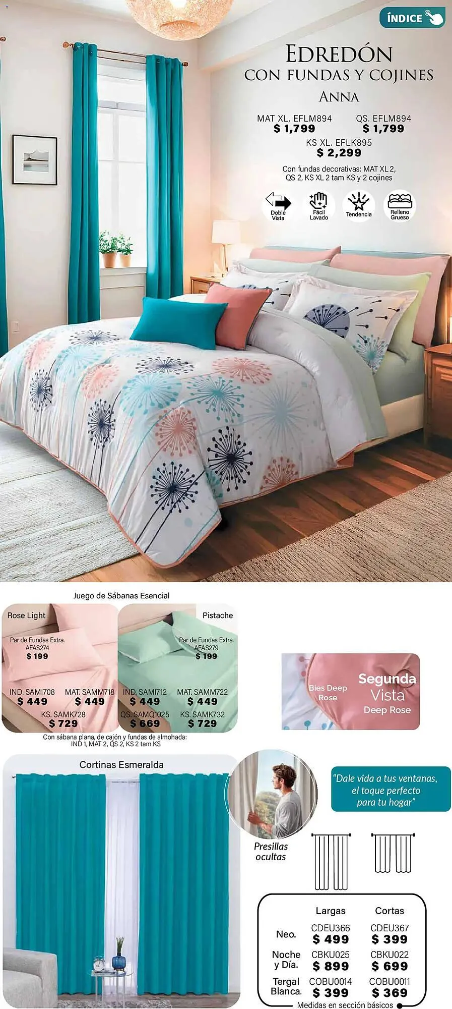 Catálogo de Catálogo Colchas Concord 1 de noviembre al 1 de febrero 2026 - Pagina 130