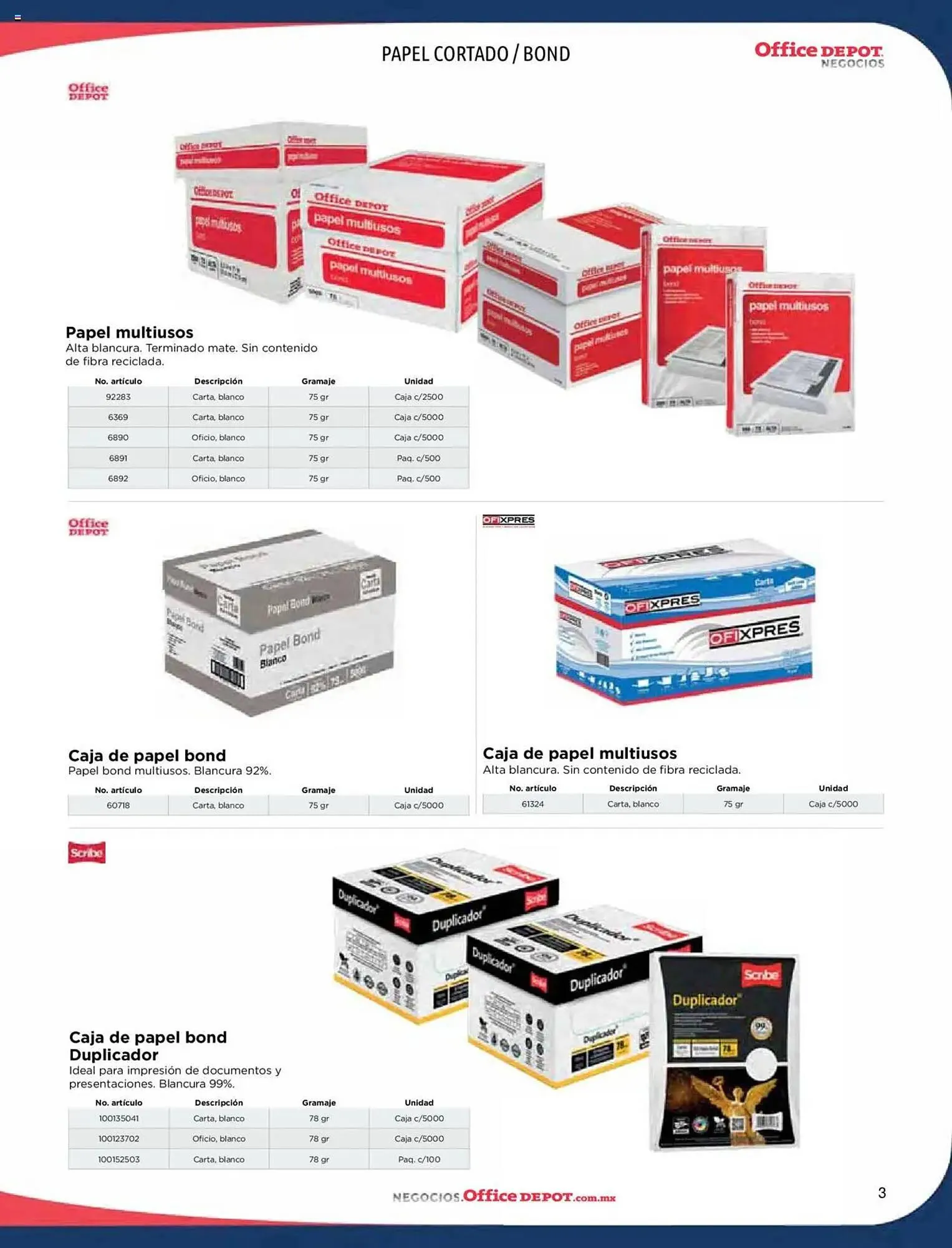 Catálogo de Catálogo Office Depot 9 de enero al 31 de diciembre 2025 - Pagina 5