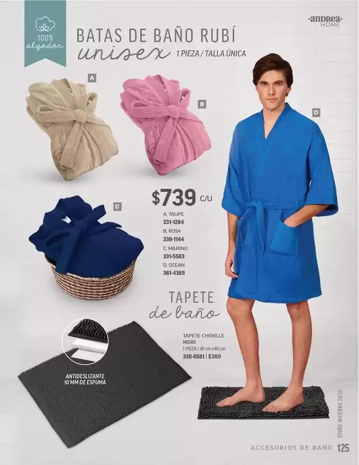 Catálogo de ANDREA - ANDREA HOME 26 de agosto al 25 de enero 2025 - Pagina 28