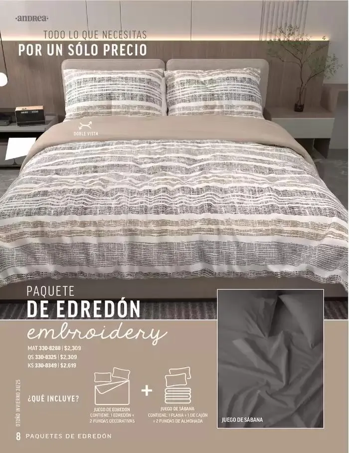 Catálogo de ANDREA - ANDREA HOME 26 de agosto al 25 de enero 2025 - Pagina 114