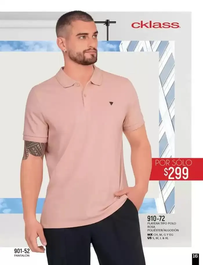 Catálogo de Catálogo Cklass Ropa Caballero Primavera Verano 2025 8 de enero al 30 de junio 2025 - Pagina 8