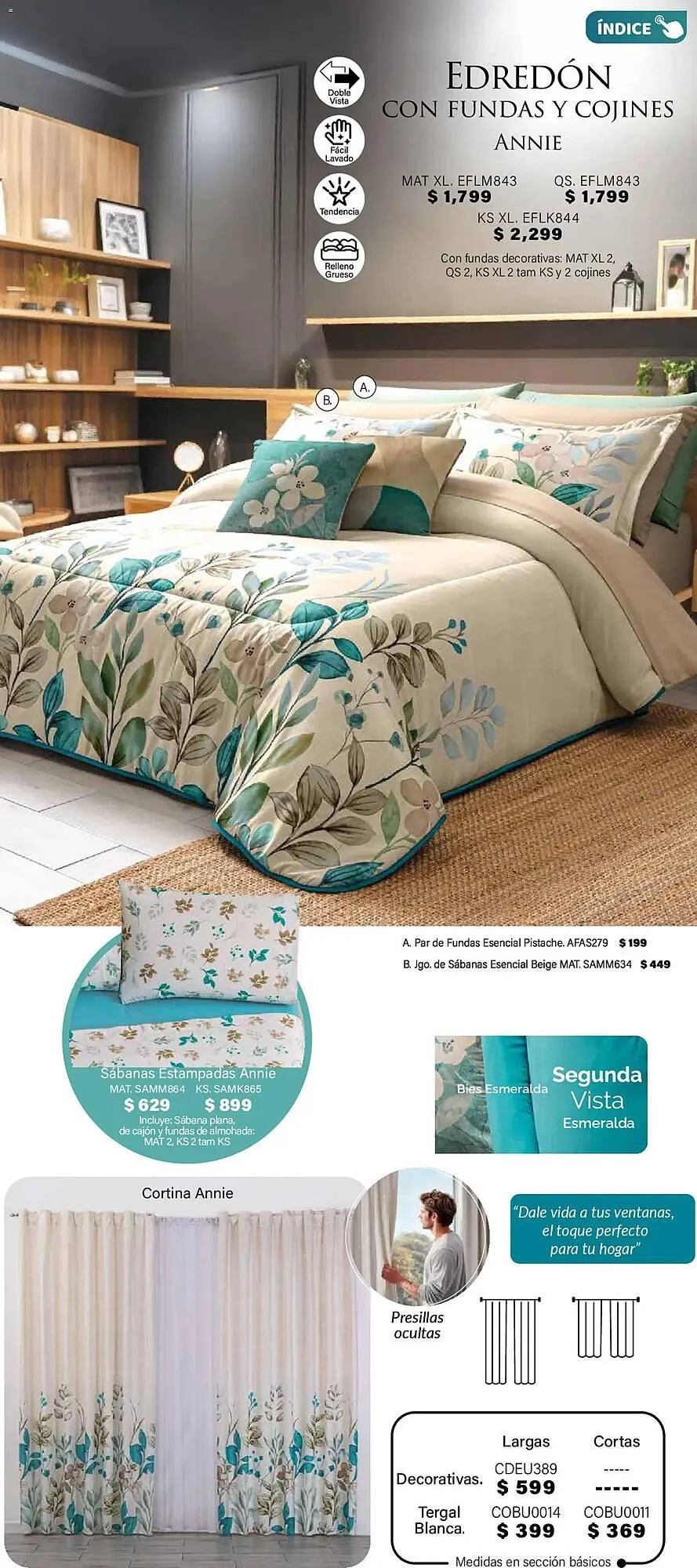 Catálogo de Catálogo Colchas Concord 1 de noviembre al 1 de febrero 2026 - Pagina 116