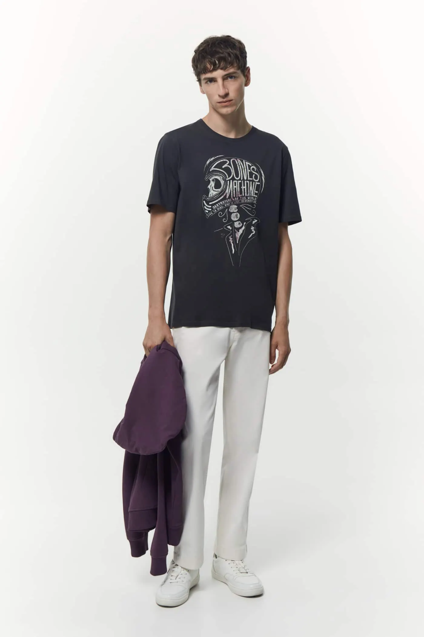 Camiseta bones machine