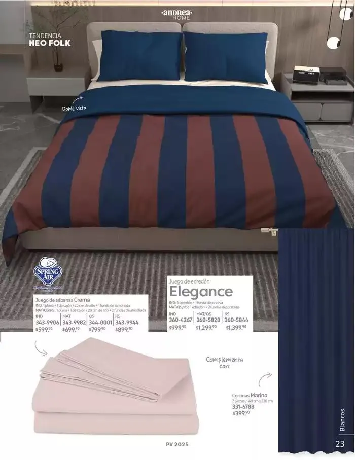 Catálogo de ANDREA | ANDREA HOME 26 de enero al 24 de mayo 2025 - Pagina 23