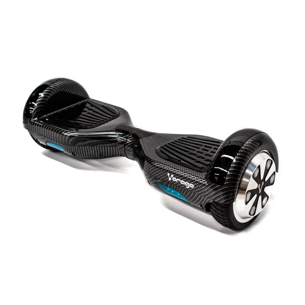 Patineta Eléctrica Vorago HB-200-BK / Hoverboard / Negro / 12Km/h / Doble Motor / HB-200-BK /