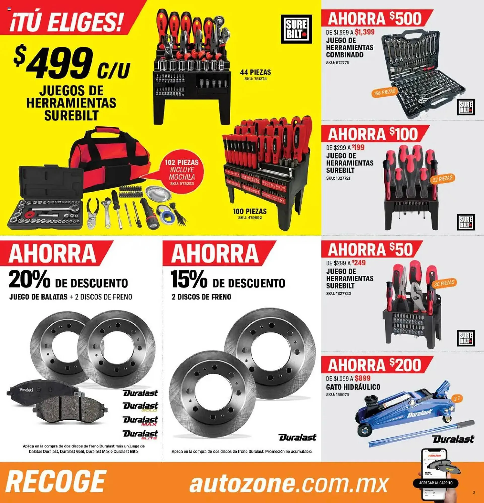 Catálogo de Catálogo AutoZone 31 de agosto al 21 de septiembre 2025 - Pagina 3