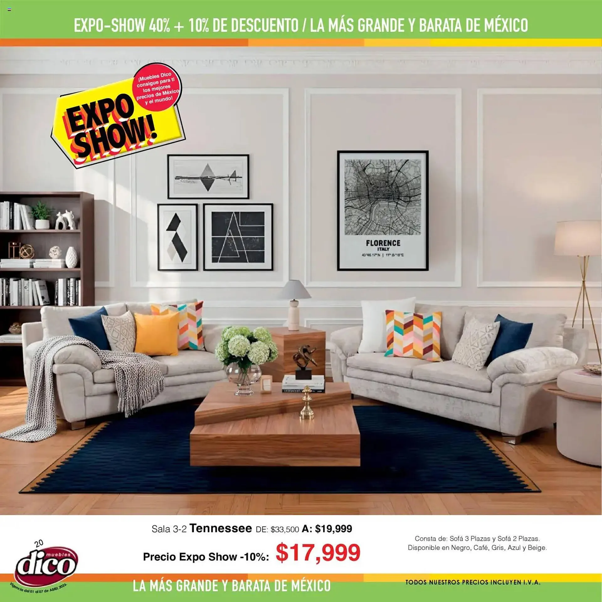 Catálogo de Catálogo Muebles Dico 1 de abril al 7 de abril 2026 - Pagina 20