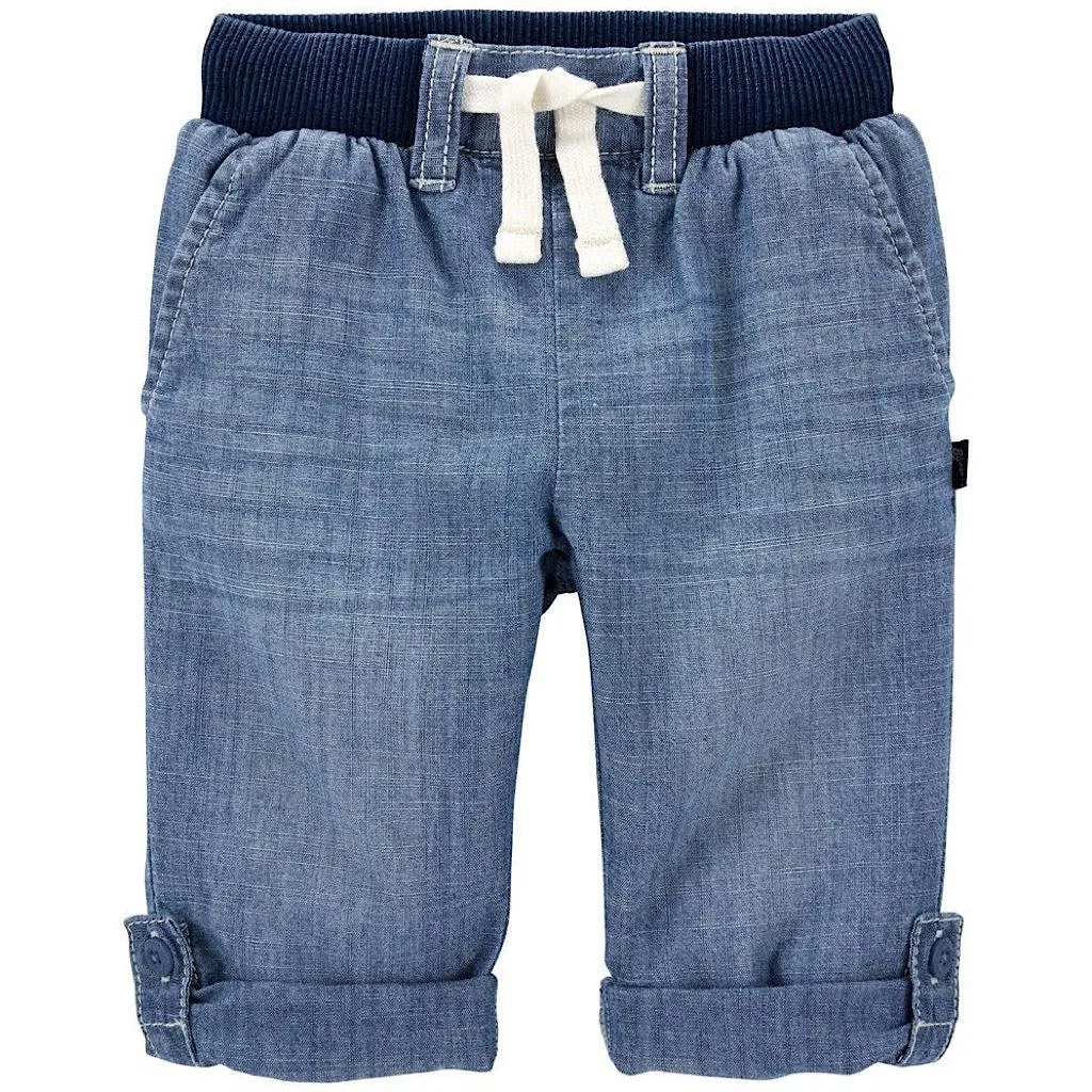 Pantalón Oshkosh cintura elástica niño