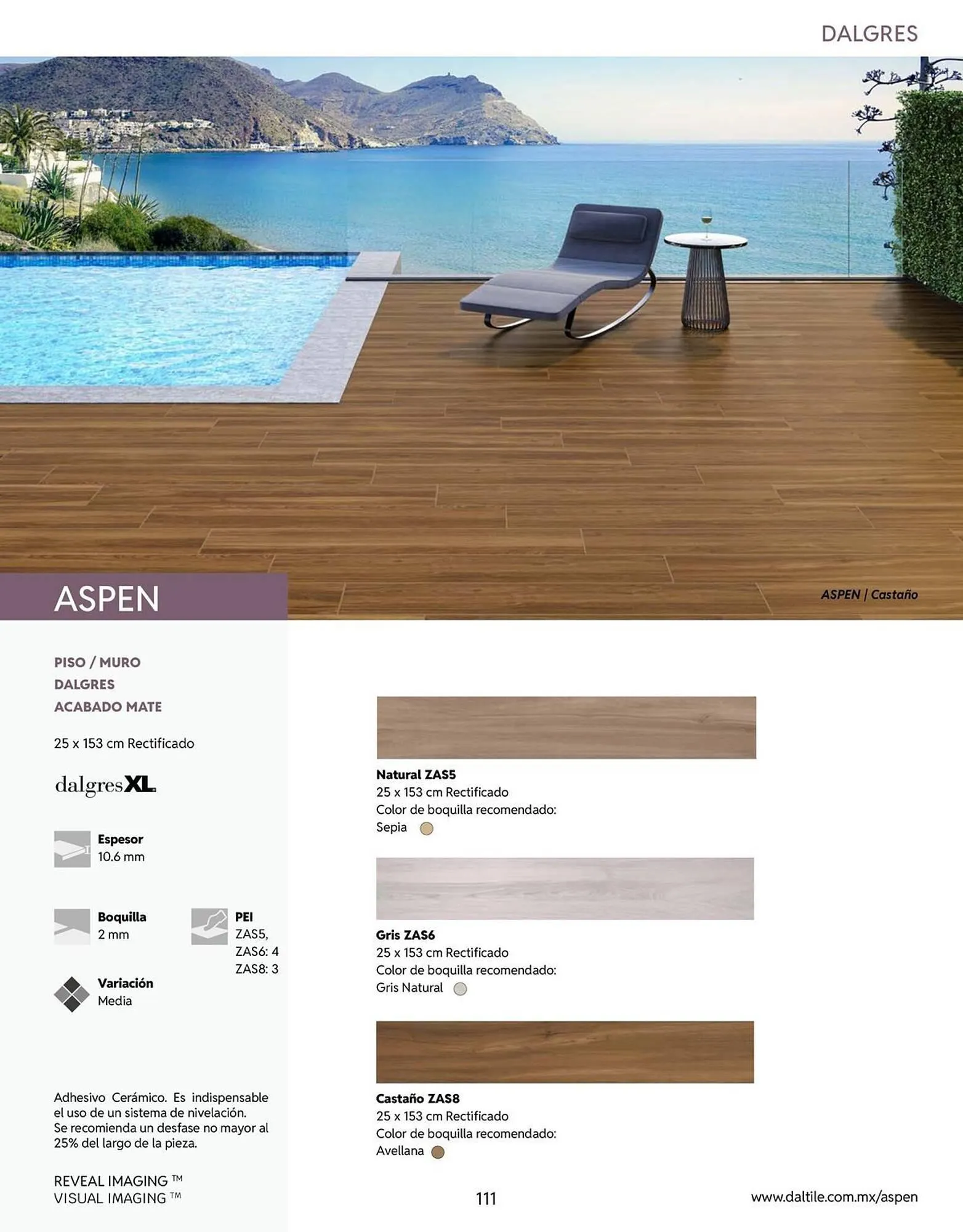 Catálogo de Catálogo Daltile 13 de enero al 31 de diciembre 2026 - Pagina 111