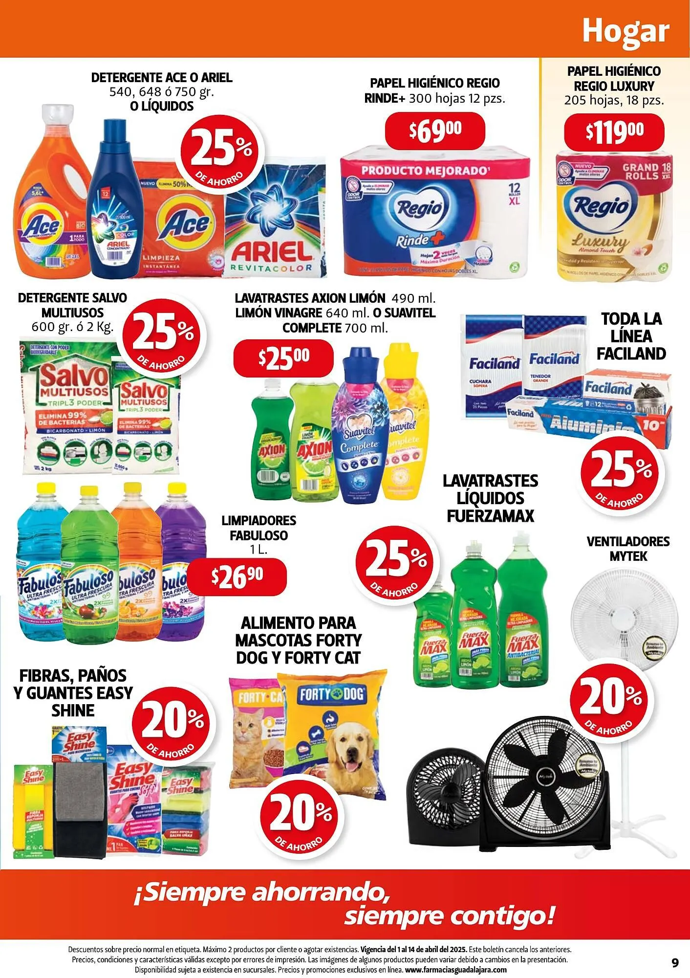 Catálogo de Catálogo Farmacias Guadalajara 1 de abril al 14 de abril 2025 - Pagina 9