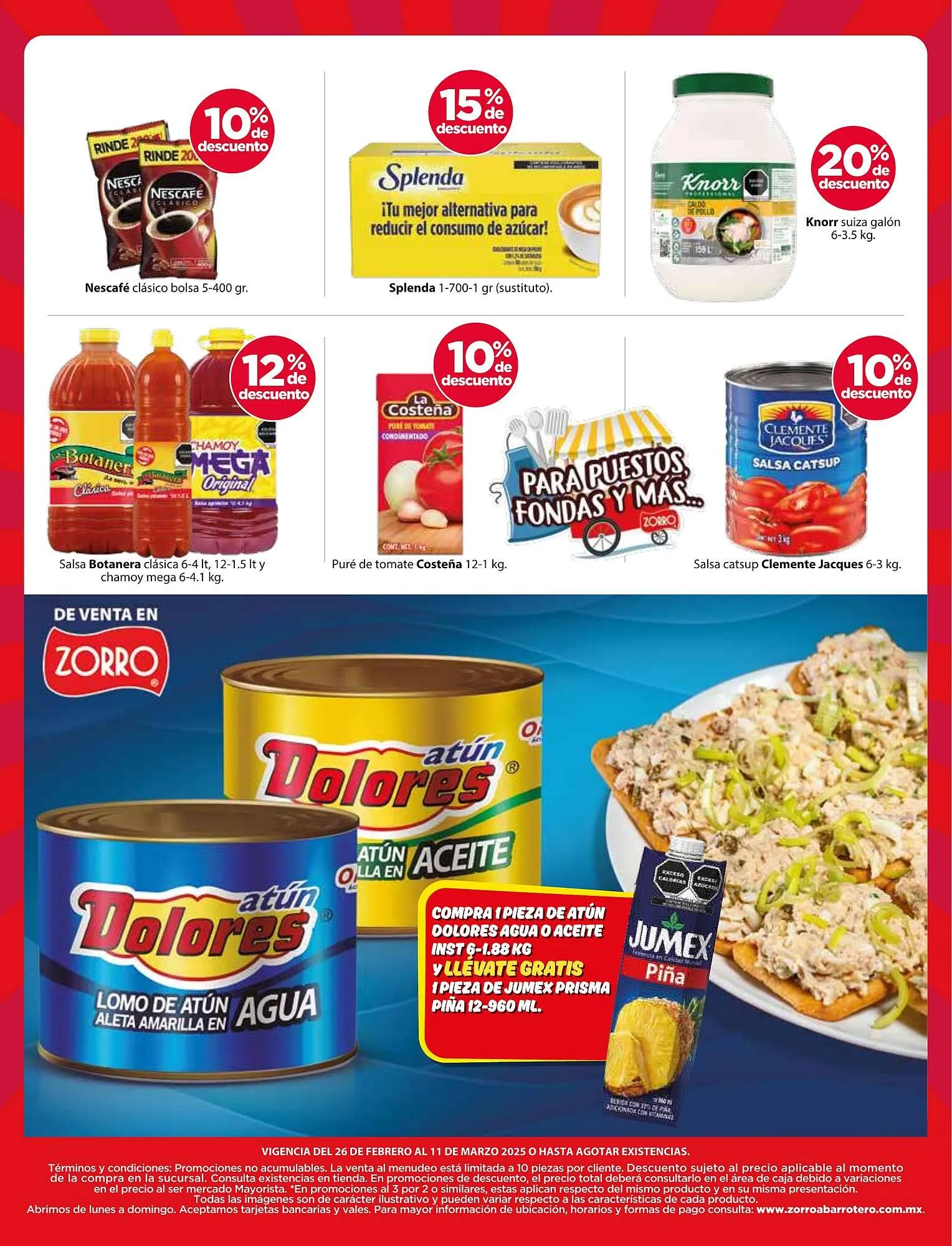 Catálogo de Catálogo Zorro 26 de febrero al 11 de marzo 2025 - Pagina 20