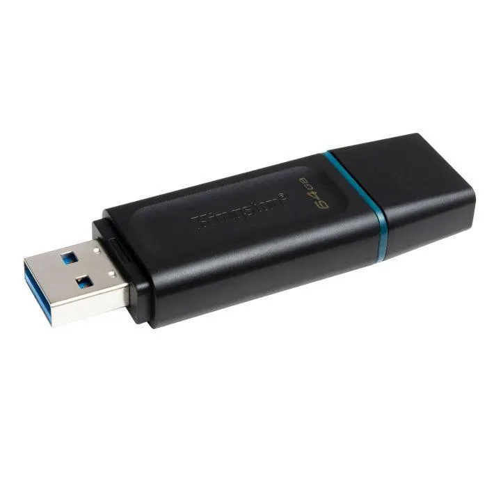 USB3 64GB KINGSTON DTX/64GB EXODIA NEGRO/AZUL