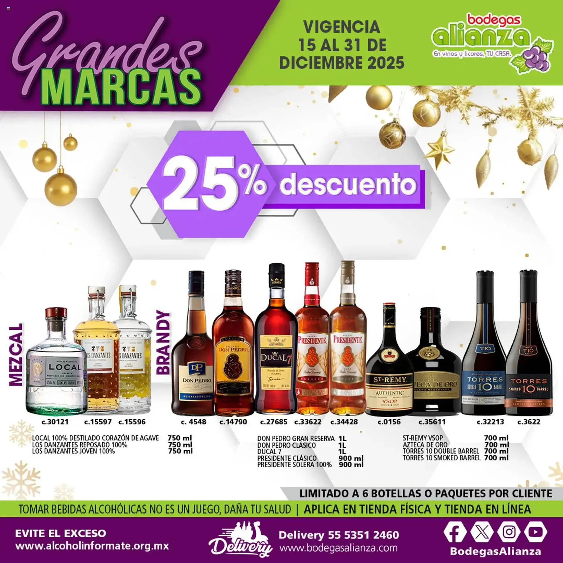 Catálogo de Folleto Bodegas Alianza 16 de diciembre al 31 de diciembre 2025 - Pagina 10