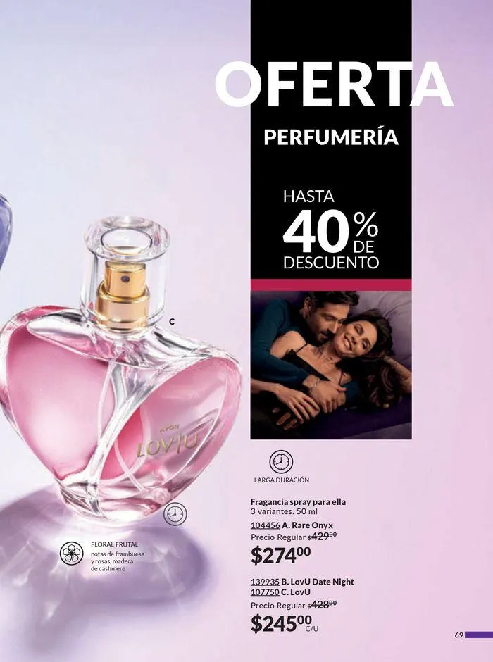 Catálogo de Avon COSMÉTICOS C09 17 de abril al 22 de mayo 2024 - Pagina 69