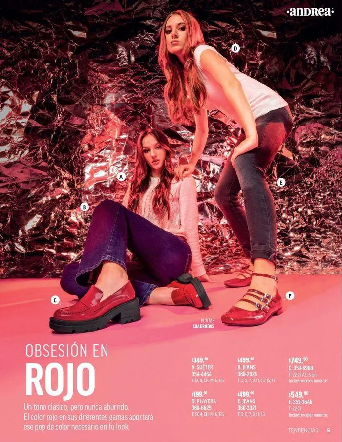 Catálogo de ANDREA - CALZADO DAMA 26 de agosto al 25 de enero 2025 - Pagina 189