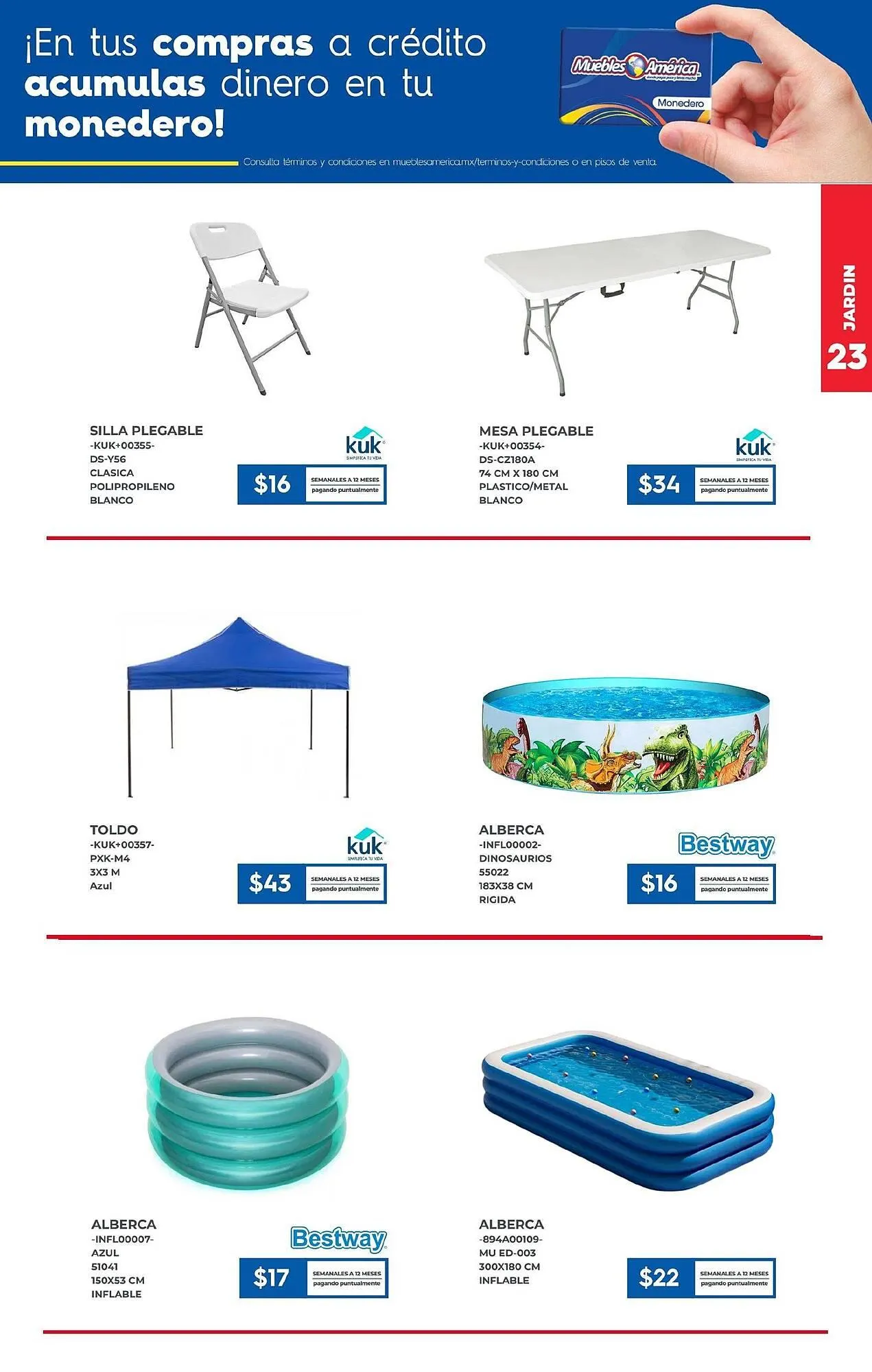 Catálogo de Catálogo Muebles América 21 de julio al 15 de agosto 2025 - Pagina 23