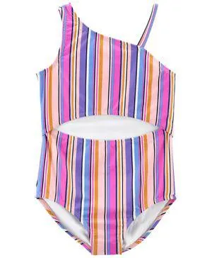 Traje De Baño De Rayas