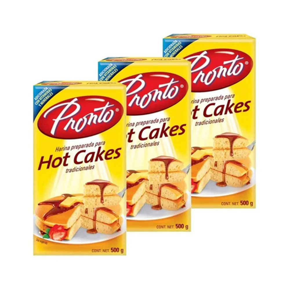 Harina para Hot Cakes Pronto 3 / 500 g