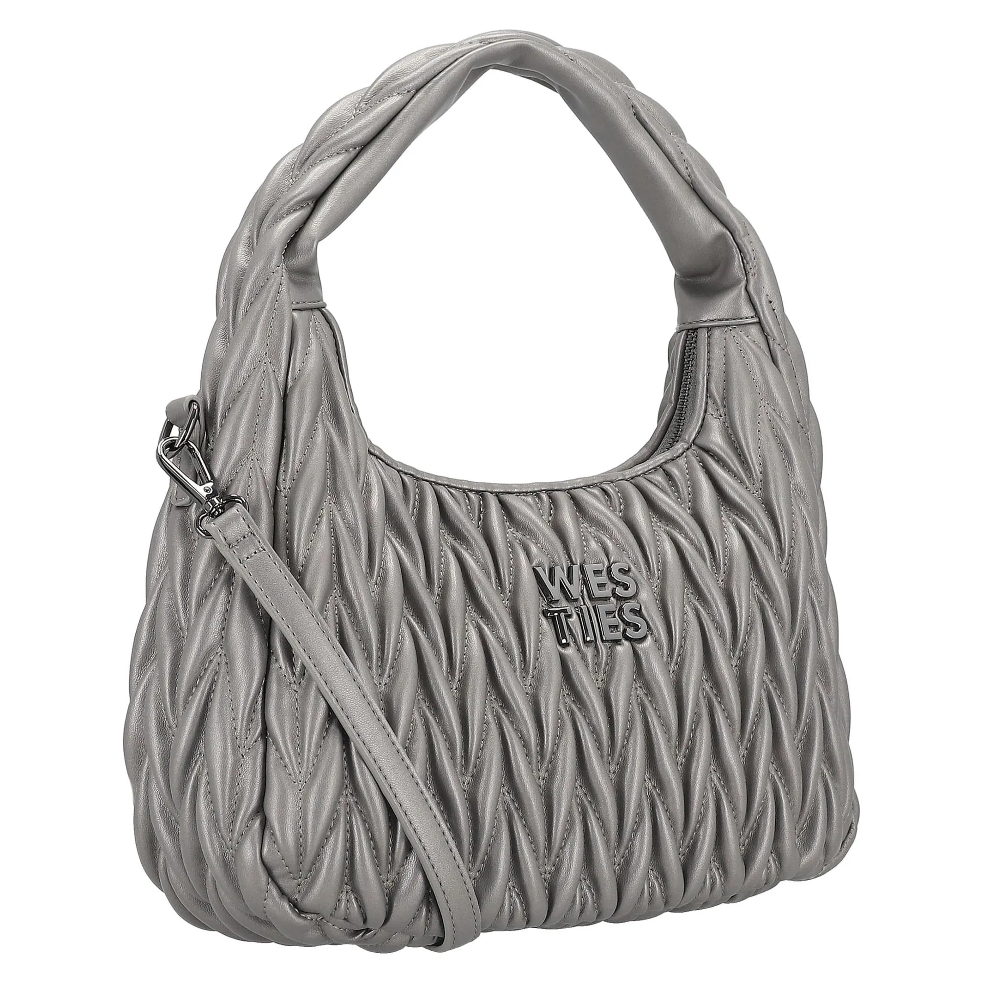 Bolsa Hobo Ciccio Wenzori Sintetico Plata Westies