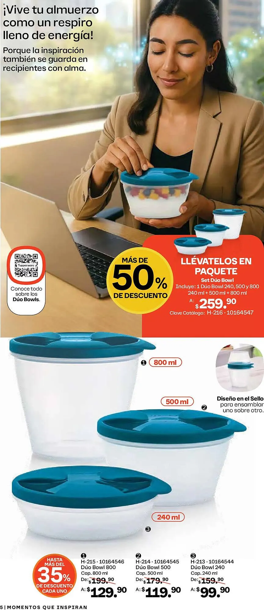 Catálogo de Catálogo Tupperware 29 de diciembre al 26 de enero 2026 - Pagina 5