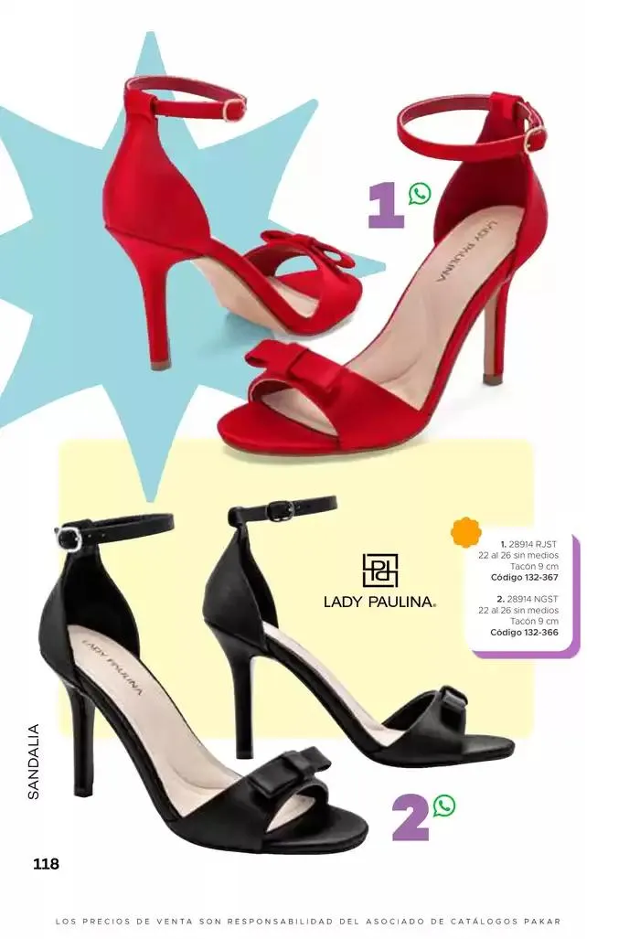 Catálogo de Pakar Sandalia 31 de enero al 31 de mayo 2025 - Pagina 118