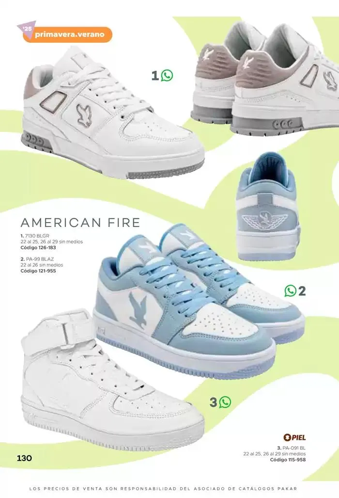 Catálogo de Pakar Casual 31 de enero al 31 de agosto 2025 - Pagina 130