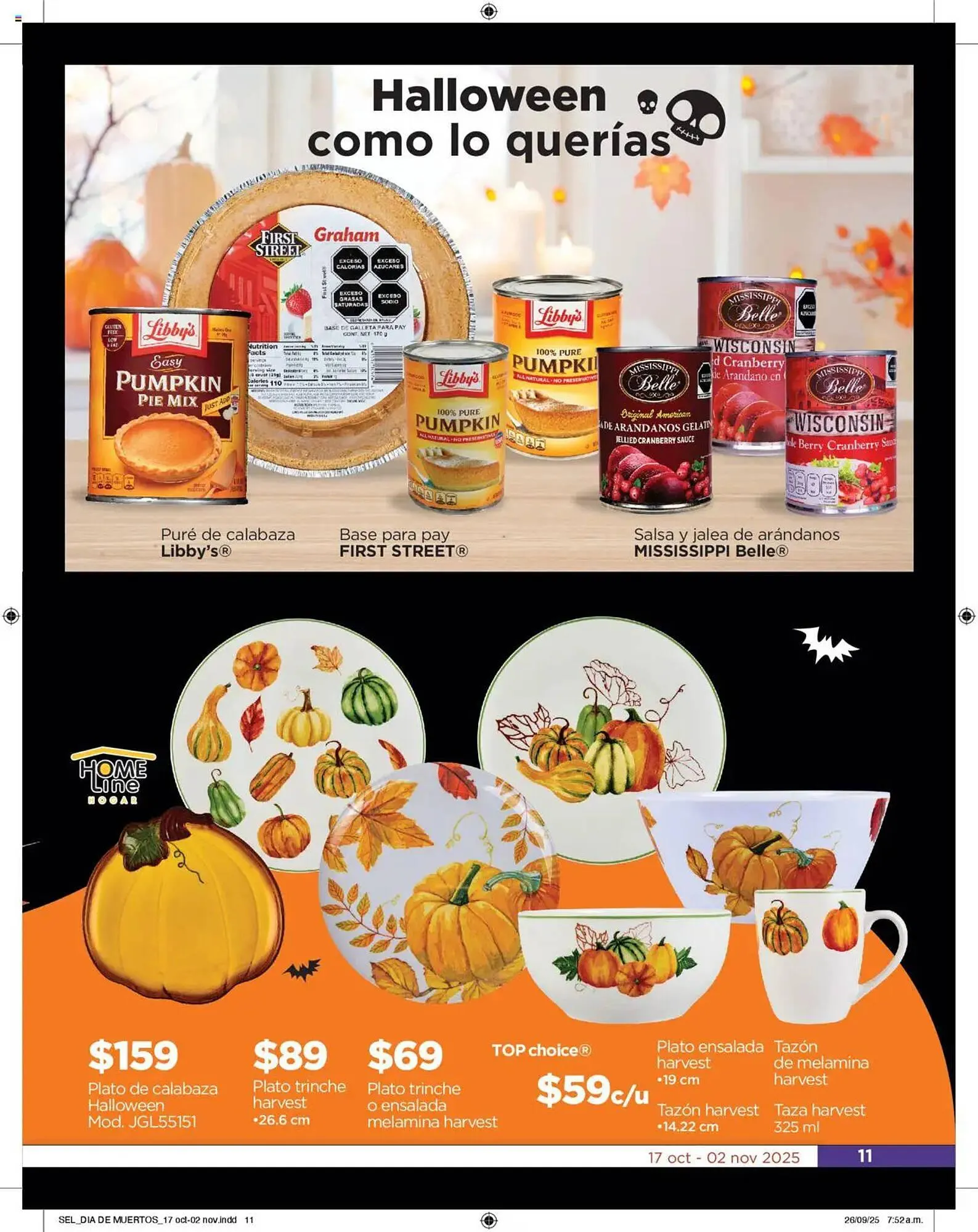 Catálogo de Folleto Chedraui 17 de octubre al 2 de noviembre 2025 - Pagina 11