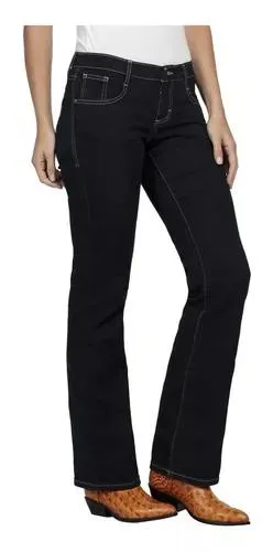 Pantalon Jeans Vaquero Cintura Baja Wrangler Mujer W06