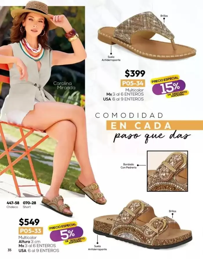 Catálogo de Catálogo Cklass Calzado Novedades de Verano 2025 México 28 de marzo al 27 de abril 2025 - Pagina 36
