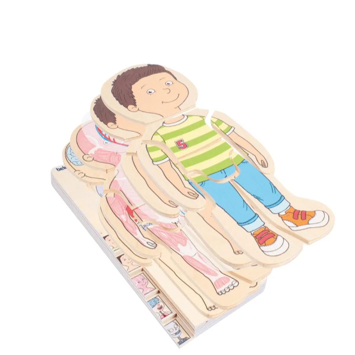 ROMPECABEZAS 5 EN 1 CUERPO HUMANO (NIÑO)