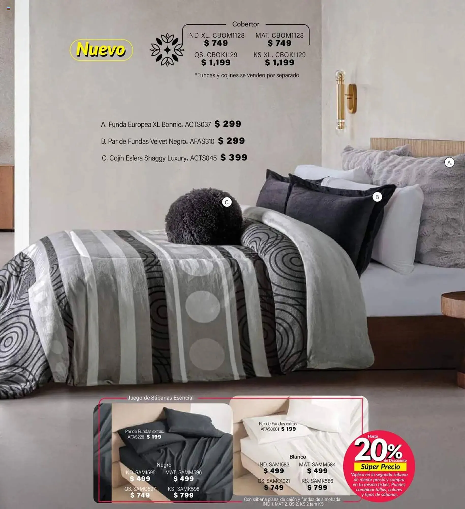 Catálogo de Catálogo Colchas Concord 1 de agosto al 1 de noviembre 2025 - Pagina 710