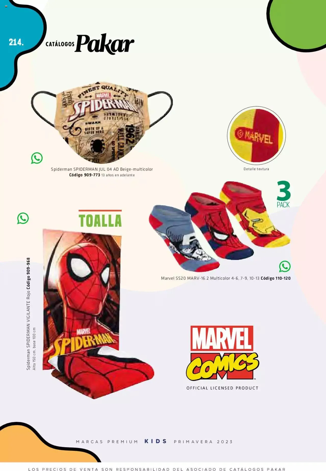 Catálogo de SC Pakar kids 3 de marzo al 31 de diciembre 2023 - Pagina 214