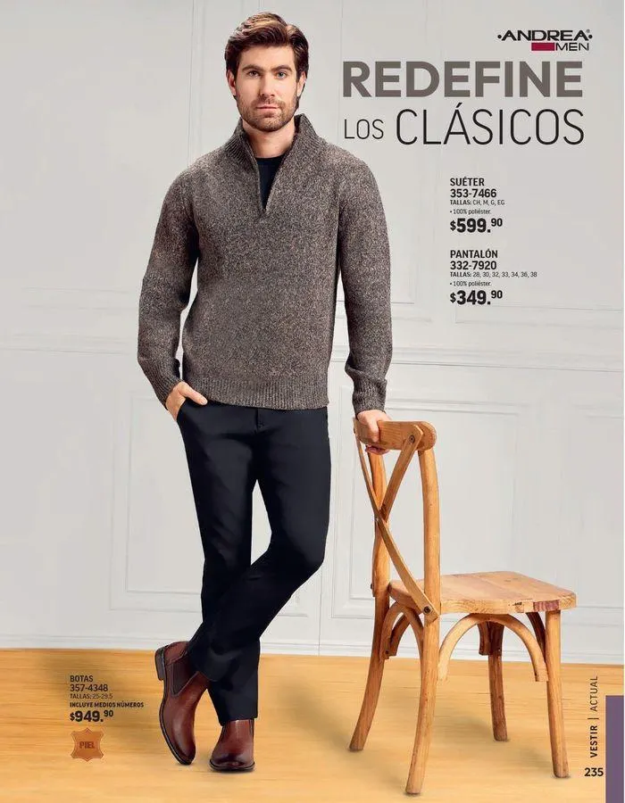 Catálogo de ANDREA - VESTIR CABALLERO 26 de agosto al 25 de enero 2025 - Pagina 49