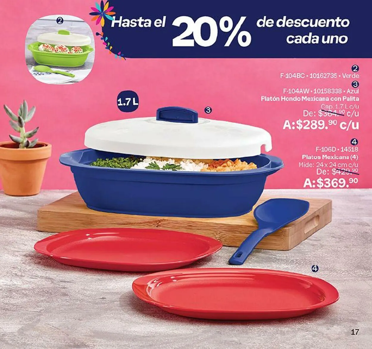 Catálogo de Tupperware 4 de septiembre al 16 de septiembre 2024 - Pagina 17