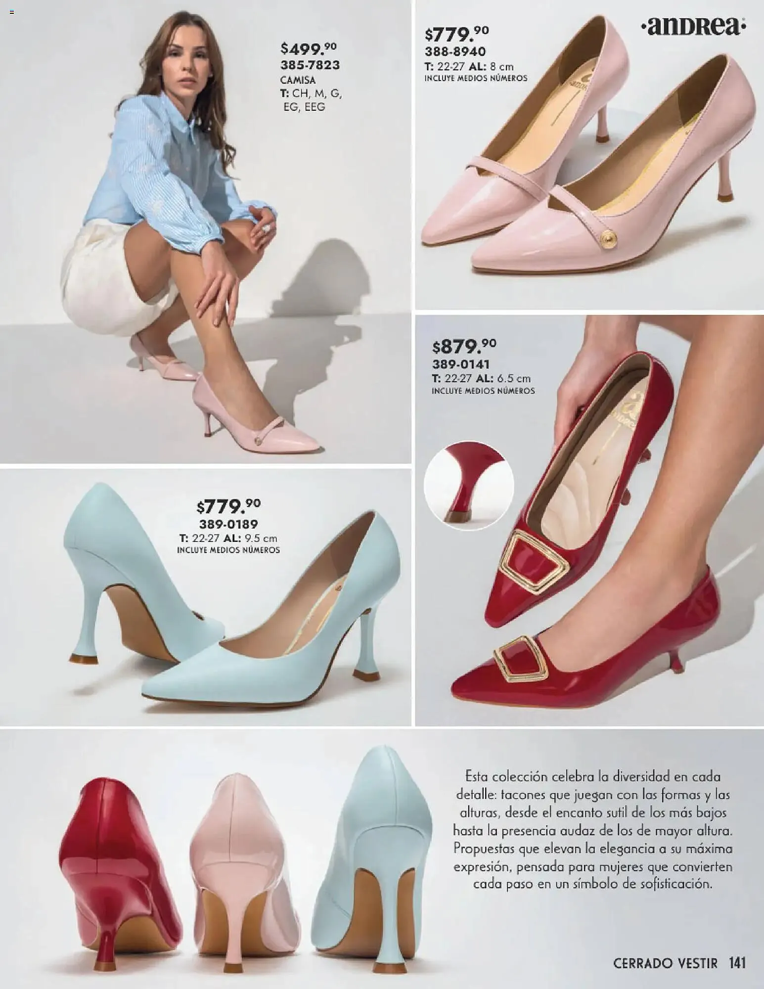 Catálogo de Catálogo Andrea 25 de enero al 24 de mayo 2026 - Pagina 141