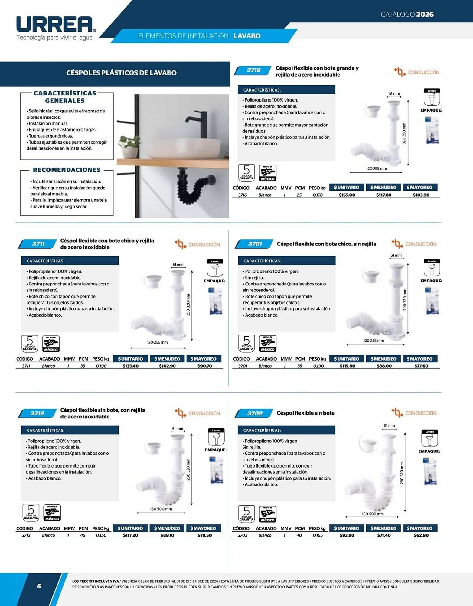 Catálogo de Catálogo Urrea 24 de abril al 31 de diciembre 2026 - Pagina 8