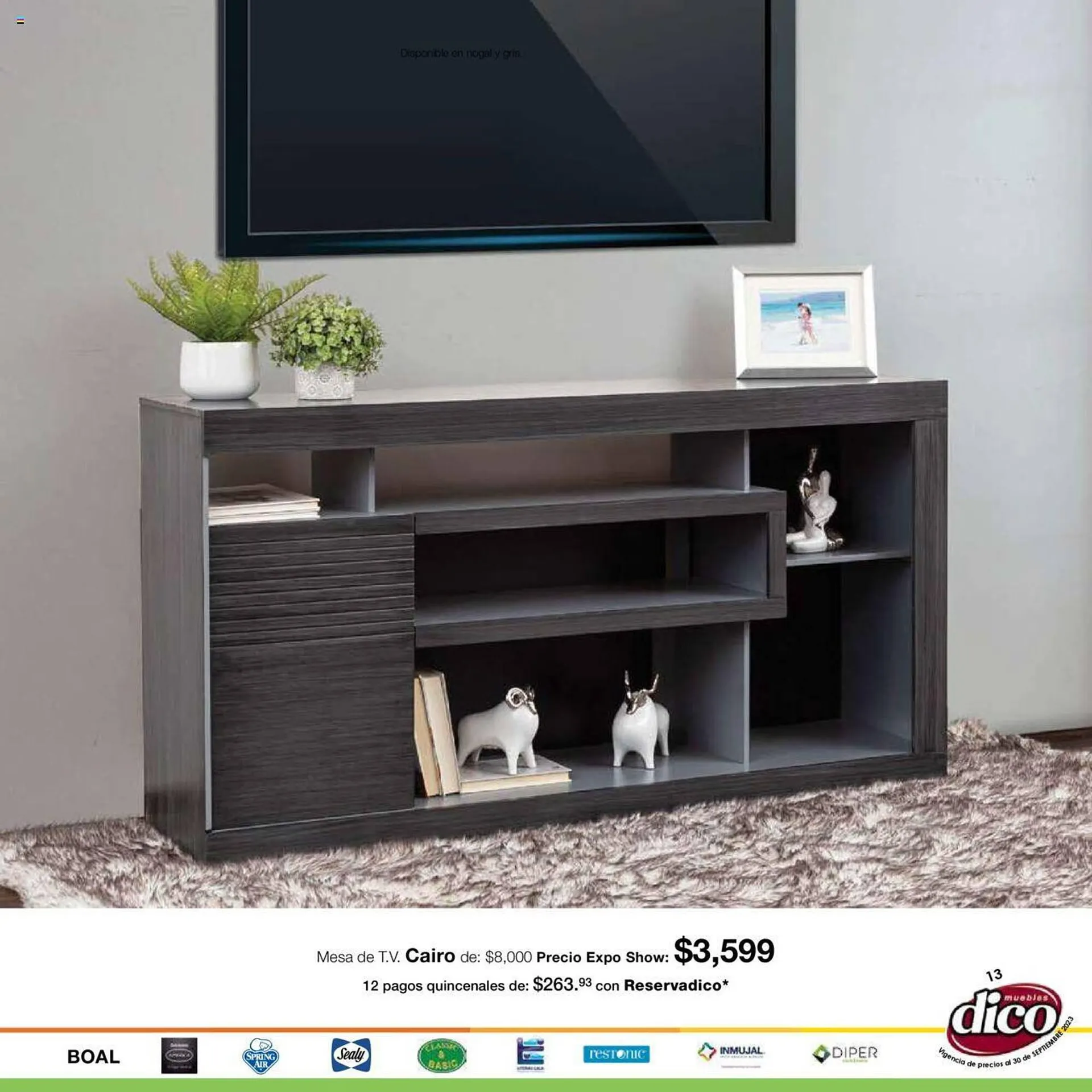 Catálogo de Catálogo Muebles Dico 7 de septiembre al 30 de septiembre 2023 - Pagina 13