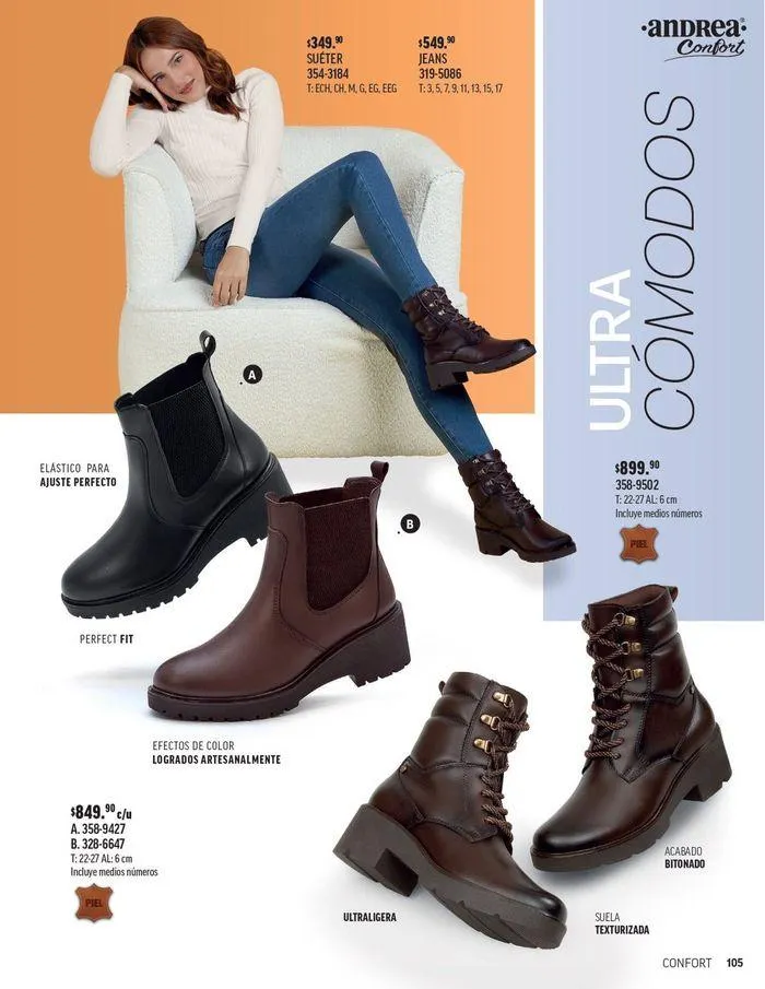 Catálogo de ANDREA - CALZADO DAMA 26 de agosto al 25 de enero 2025 - Pagina 6