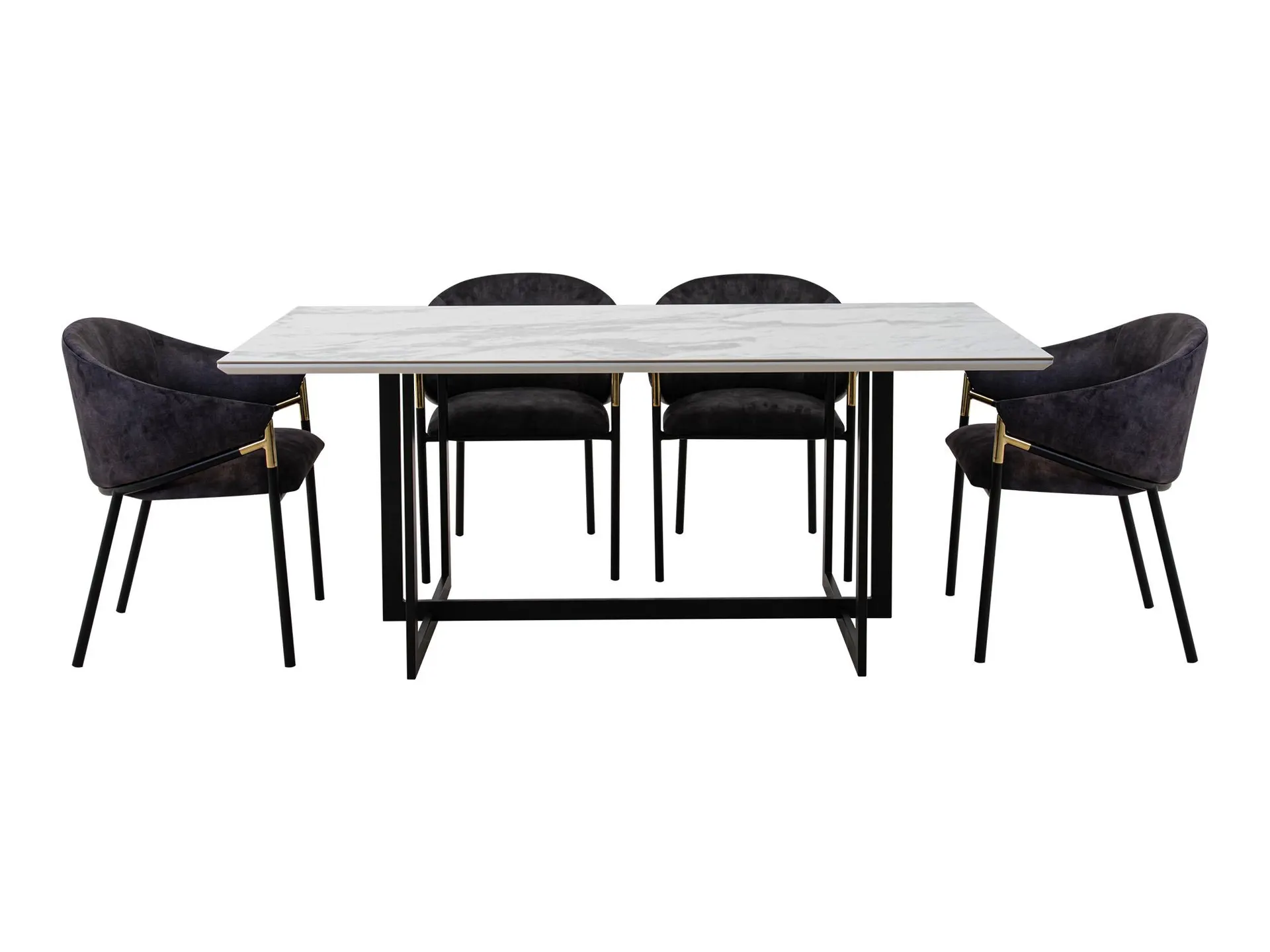 Comedor Agnes Con Cubierta De Cerámica Para 6 Personas